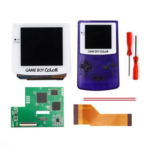 GBC OLED Screen Touch Laminated OSD Menu Retro Pixel AMOLED Screen+Pre-cut Shell - Picture 46 of 60