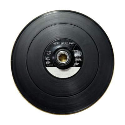 Auto Quip 8'' Abrasive Back Up Pad 5/8-11 Female Thread USA Made