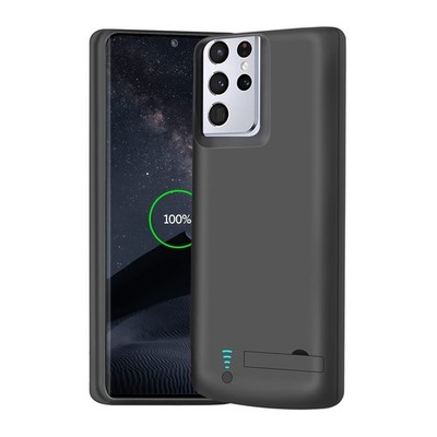BAHOND Akku Hülle für Samsung Galaxy S21 Ultra 5G, 5000mAh Wiederaufladbar