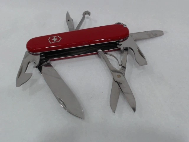 Usada Como Nueva - Navaja Suiza Victorinox Super Tinker, Roja, 91 mm Foto 2 de 4