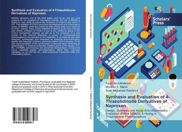 Synthesis And Evaluation Of 4-Thiazolidinone Derivatives Of Naproxen Ayad Mohame-image