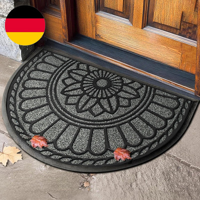 Mibao Fußmatte 60 X 90 Cm, Rutschfeste Eingangsmatte, Strapazierfähige Fußmatte,