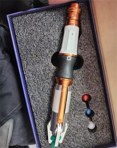 Doctor Who Cosplay 11th Metal Sonic Screwdriver LED Light Prop Replica Halloween - Picture 4 of 14