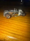 Hot Wheels Redline 1975 Hot Rod Roadster Black w/ Flames  Hong Kong Base