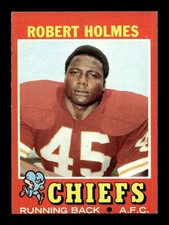 1971 Topps #254 Robert Holmes Chiefs EX-MT *e5 1971 Topps #254 Robert Holmes Chiefs EX-MT *e5