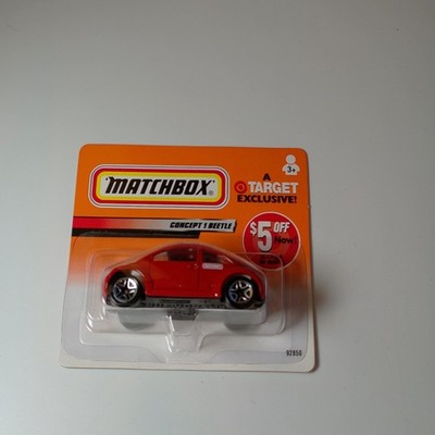 Matchbox Concept 1 Beetle Red Target Exclusive Treasure Hunt