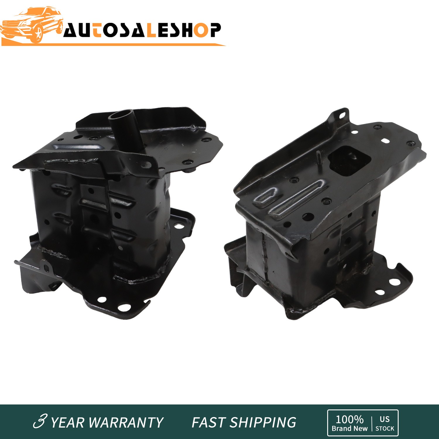 Front Bumper Reinforcement Impact Bar Bracket LH RH For Toyota Corolla 2019-2023