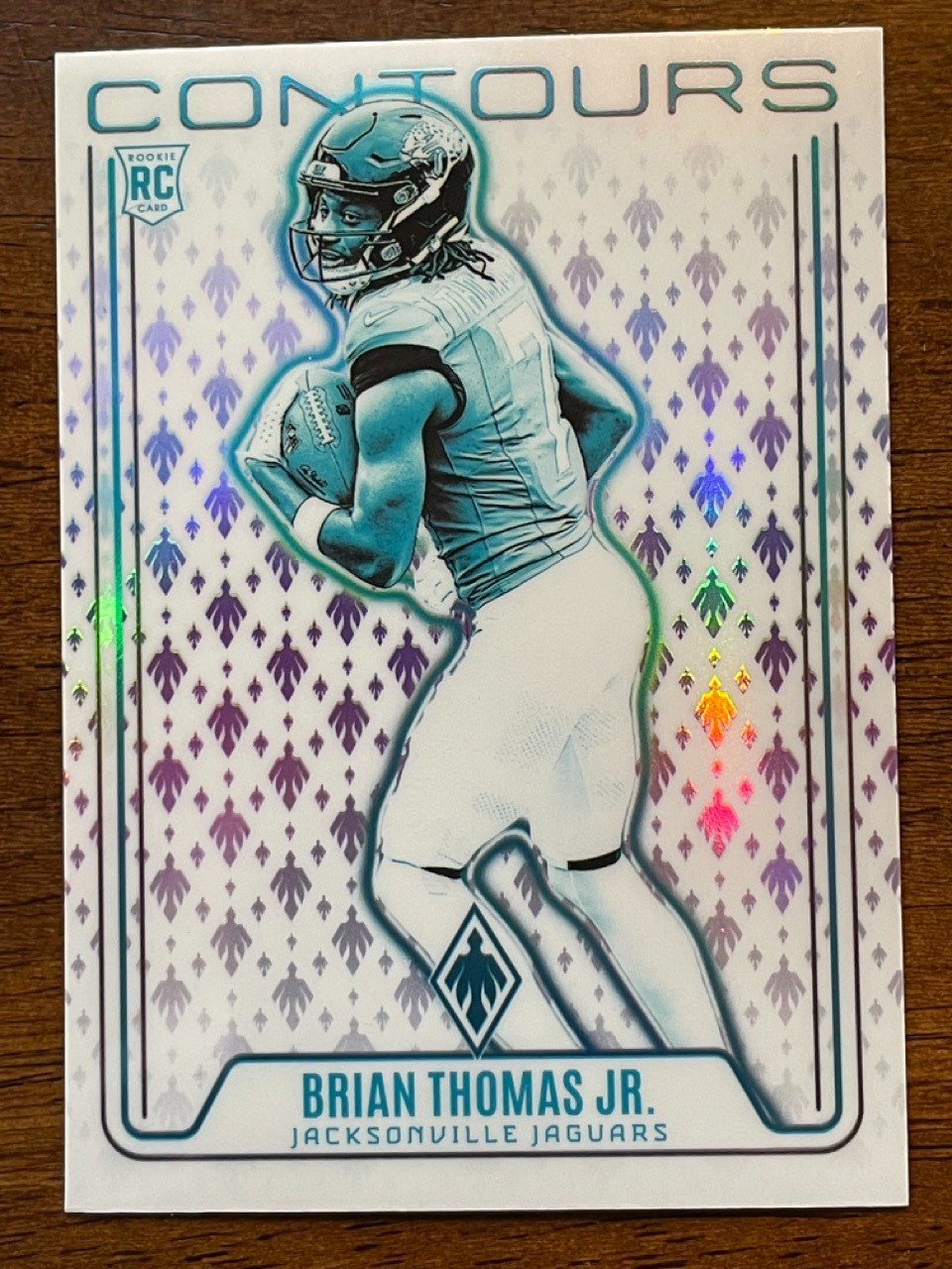 2024 Panini Phoenix - Contours Brian Thomas Jr. #CON-BTJ Purple (RC)