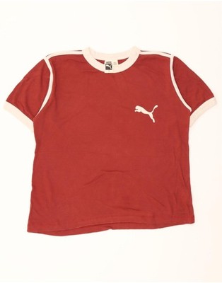 Puma Herren T-Shirt Oberteil Medium Burgundy CF06