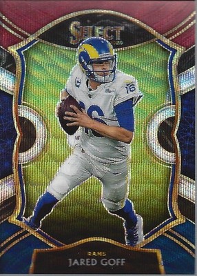 2020 Select Prizm Tri Color #13 Jared Goff /199 - FB