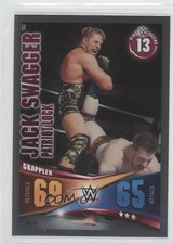 2014 Topps WWE Slam Attax Rivals Jack Swagger Patriot Lock #27 1i3
