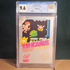 Kid Icarus CGC Graded 9.6 CIB Hangtab NES Nintendo 1987 SEALED A+ SEAL ROUND SOQ