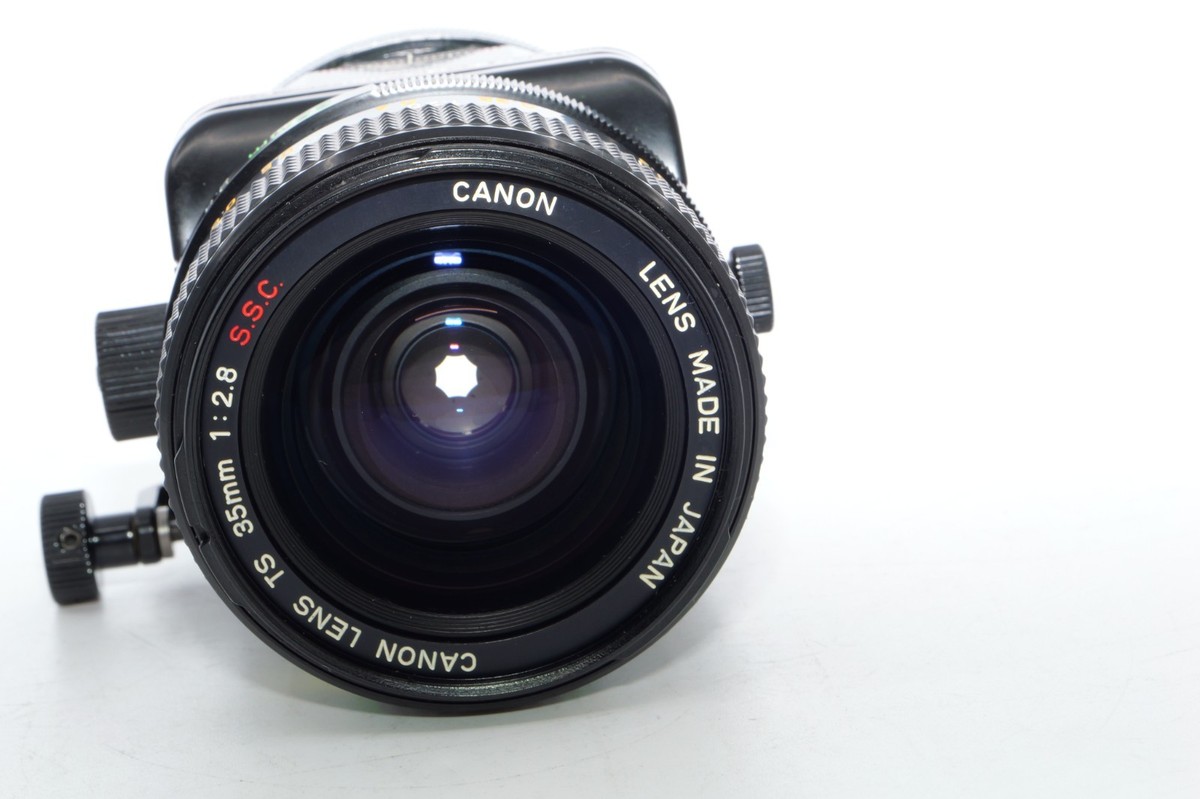 Canon TS 35mm F/2.8 S.S.C. Wide Angle Tilt/Shift FD Mount Lens