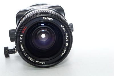 Canon TS 35mm F/2.8 S.S.C. Wide Angle Tilt/Shift FD Mount Lens