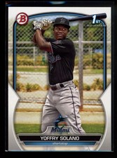 2023 Bowman #BP-72 Yoffry Solano Prospects