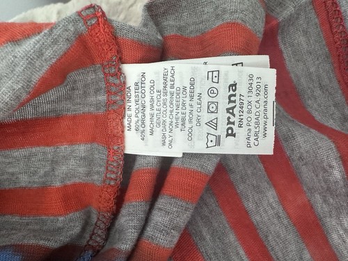 prAna Living Adrienne Top Sail Blue Size Small New NWT - Picture 5 of 7