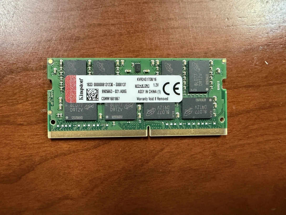 Kingston PC4-19200 (DDR4-2400) Bus Speed Computer RAM 16 GB