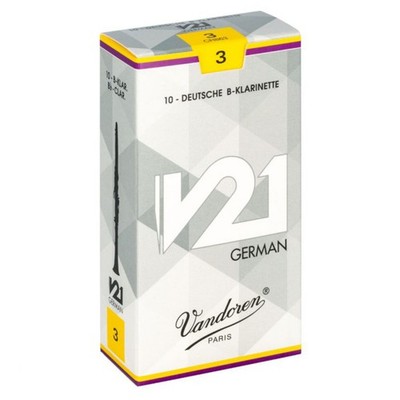 Vandoren V21 Bb-Klarinette 3,5 Deutsch Schachtel mit 10 Blättern