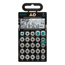 Teenage Engineering - Pocket Operator PO-35 SPEAK Vo... Black / Grey / Turquoise