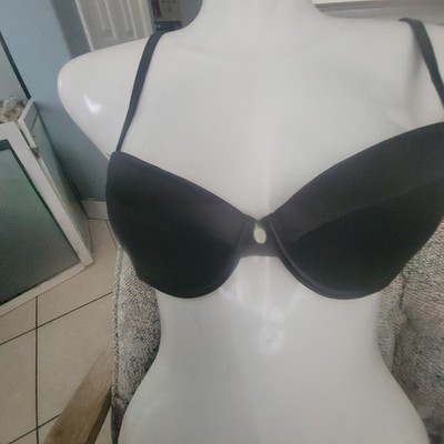 laura biagiotti 32B Underwire Padded Black Bra
