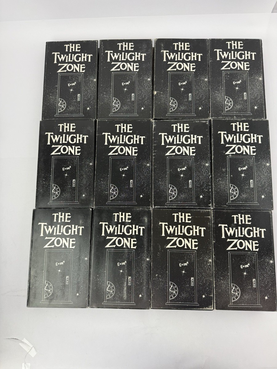 Set Of 42 VHS Tapes The Twilight Zone Original Series 1959-1964