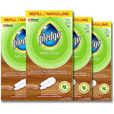 Pledge Fluffy Staubwedel Nachfüllpackungen X5 4er Pack