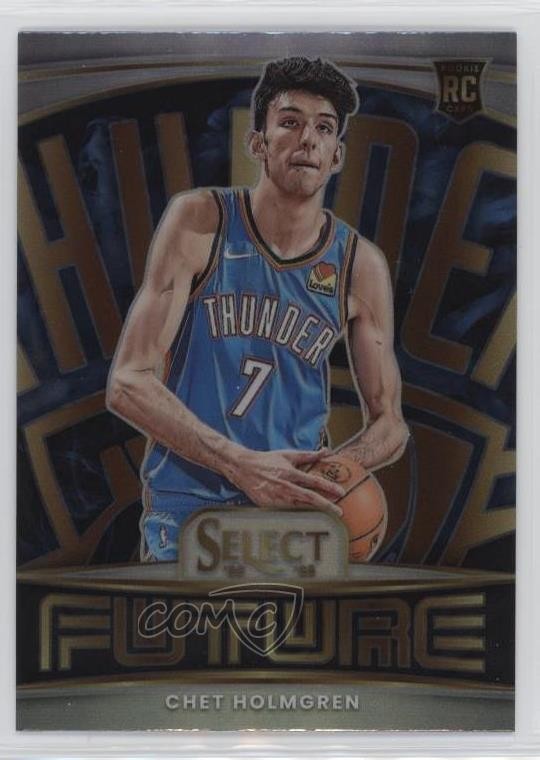 2022-23 Panini Select Select Future Silver Prizm Chet Holmgren #11 9v7