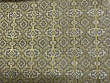 GOLD GRAY Brocade Upholstery Drapery Fabric 110 in. Sold By The Yard