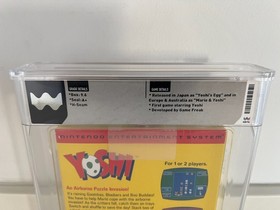 Yoshi (Nintendo NES) WATA 9.6 A+ New Sealed Graded PSA CGC VGA 4-Line Warranty!