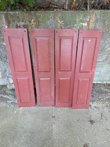 Wooden House Shutters 4 Solid Wood Not Old Custom Made Wainscoting panels