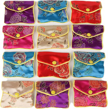 Travel Jewelry Case and Organizer,Jewelry Silk Purse Pouch Gift Case,For Women T