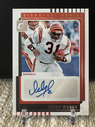 2025 Donruss Optic Ickey Woods Base (RAW)