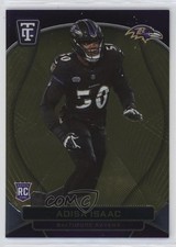 2024 Panini Totally Certified Rookies Mirror Neon Orange /399 Adisa Isaac 1ce5