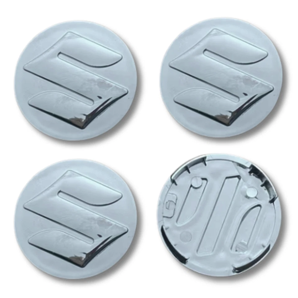 Buje tapa central de rueda de aleación para Suzuki x4 Swift Jimny muchos modelos 54 mm plateado Foto 4 de 4