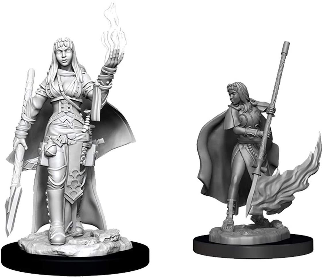 Следопыт Глубоко вырезает неокрашенные миниатюры Волна 11 Женщина-оракул 1990₽