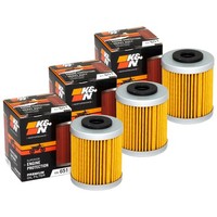 ÖLfilter Motor ÖL Filter K&N KN-651 Set 3 StüCk FüR Gas Gas Husqvarna KTM Duke