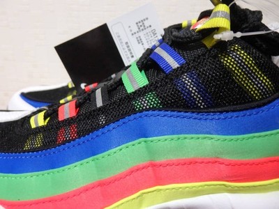 2020 Nike Air Max 95 Premium Hidden Message Black White-Racer
