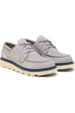 SOREL Slabtown 62' Mariner Low Boat Shoe Chrome Grey Collegiate Navy Men's 9.5