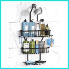 Shower Caddy Hanging - Never Rust Shower Hanging Organizer - Aluminum Over th...