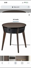 Mesa auxiliar purificadora de aire IKEA STARTVIND nueva en caja sellada - marrón oscuro