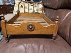 Vintage  Oak Doll Bed In Beautiful Condition.   — photo 4