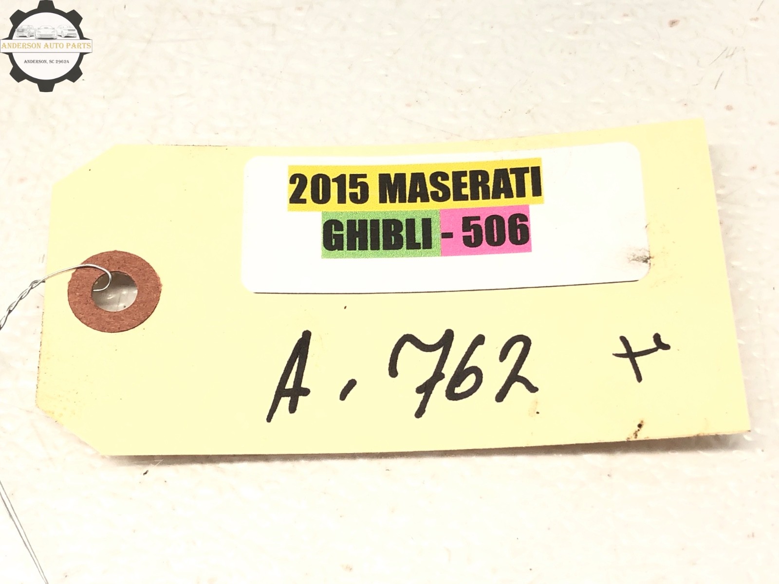 2014-2019 MASERATI GHIBLI 3.0L V6 AUXILIARY WATER PUMP W/ HOSE SET OEM