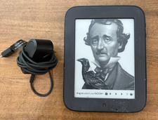Barnes Noble Nook Simple Touch 2GB, Wi-Fi, 6in eBook Reader - Black