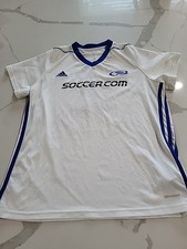 Adidas Climacool White Soccer.Com #10 Womens Jersey Size XL