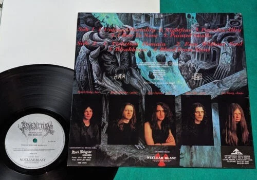 Benediction - Transcend The Rubicon BRAZIL 1st press LP 1995 - Image 2 of 4