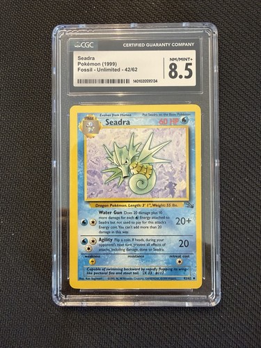 Seadra (1st Edition) graded CGC 8.5 for sale on eBay