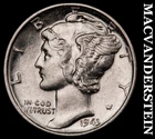 1943 Mercury Dime- Silver  Scarce High Grade  No Reserve  #i4318