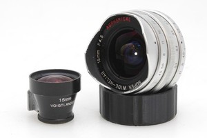 Voigtlander 15mm f/4.5 Super Wide Heliar Aspherical Lens, 15mm Voigtlander - L39