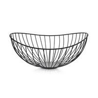 Ambition Obstkorb Brotkorb Dekokorb FrüChtekorb Metallkorb Decor 30 Cm Schwarz