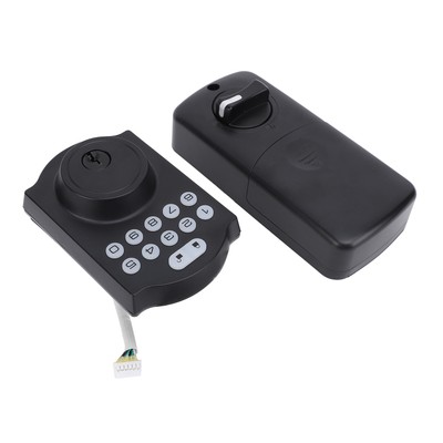 Keypad Entry Auto Lock Mit Schlüsseln Aluminiumlegierung Keyless Passwort Ent CU
